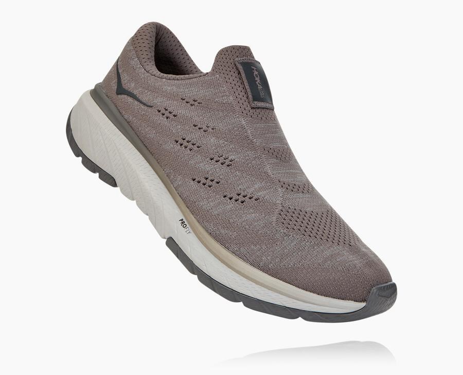 Hoka One One Tenisky Panske Siva - Cavu 3 Slip - 40768-SWCH